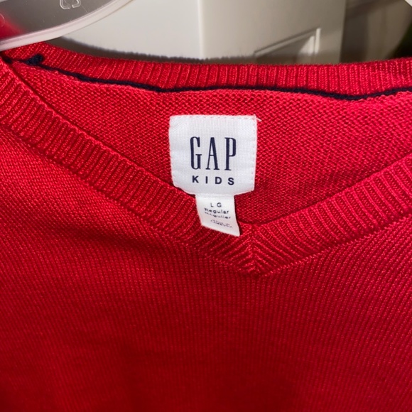 Red Gap Sweater - Picture 2 of 4
